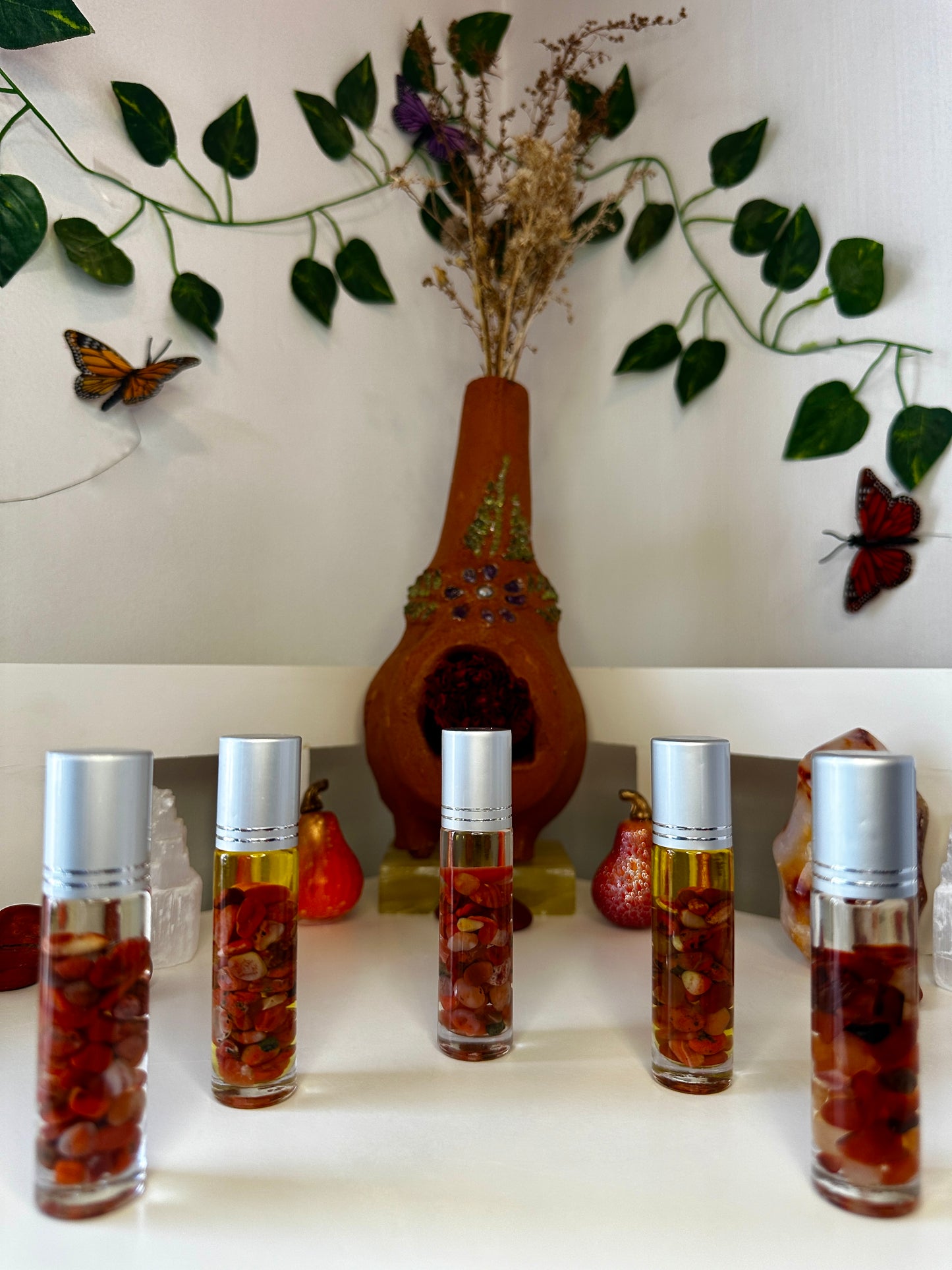 Courage Carnelian Essential Oil Roller