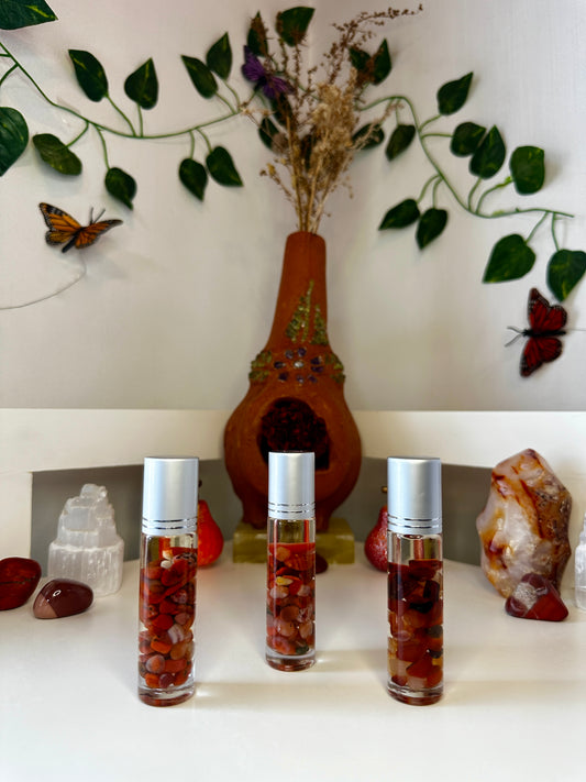 Courage Carnelian Essential Oil Roller