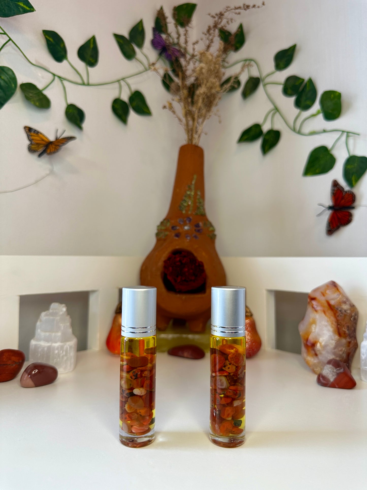 Courage Carnelian Essential Oil Roller