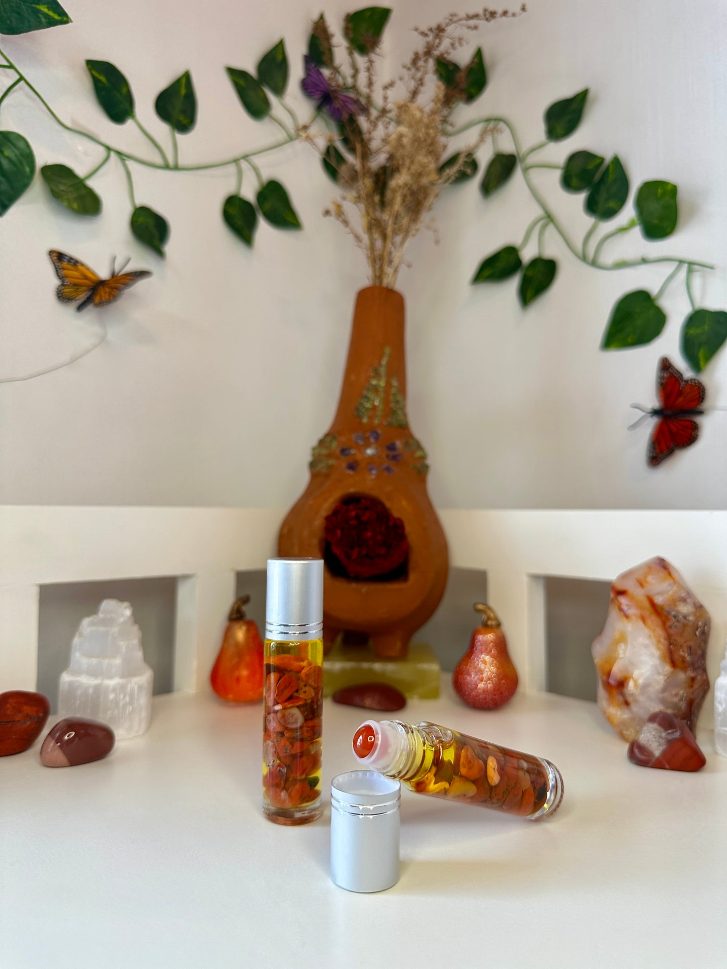 Courage Carnelian Essential Oil Roller