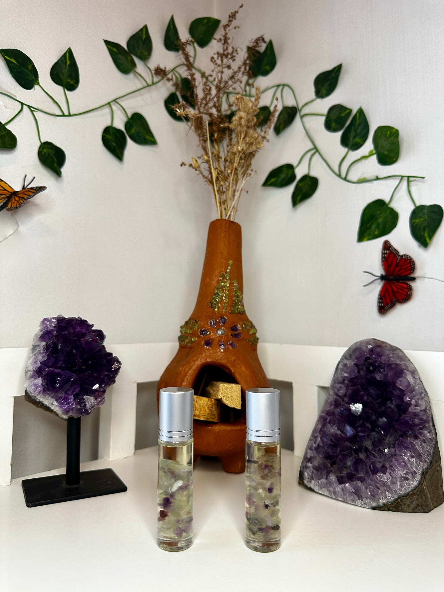 Aura Cleansing Fluorite Essential Oil Roller