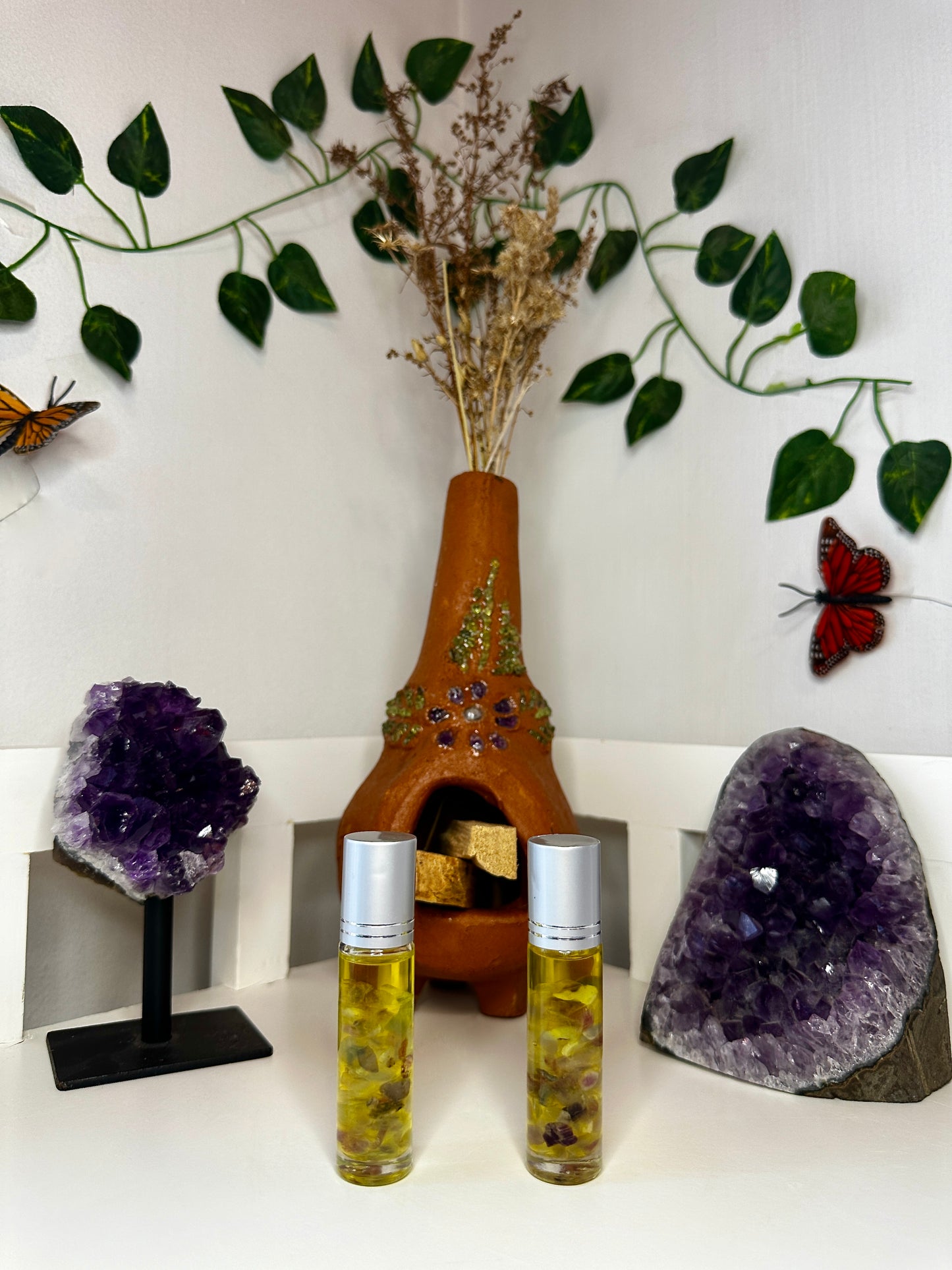 Aura Cleansing Fluorite Essential Oil Roller