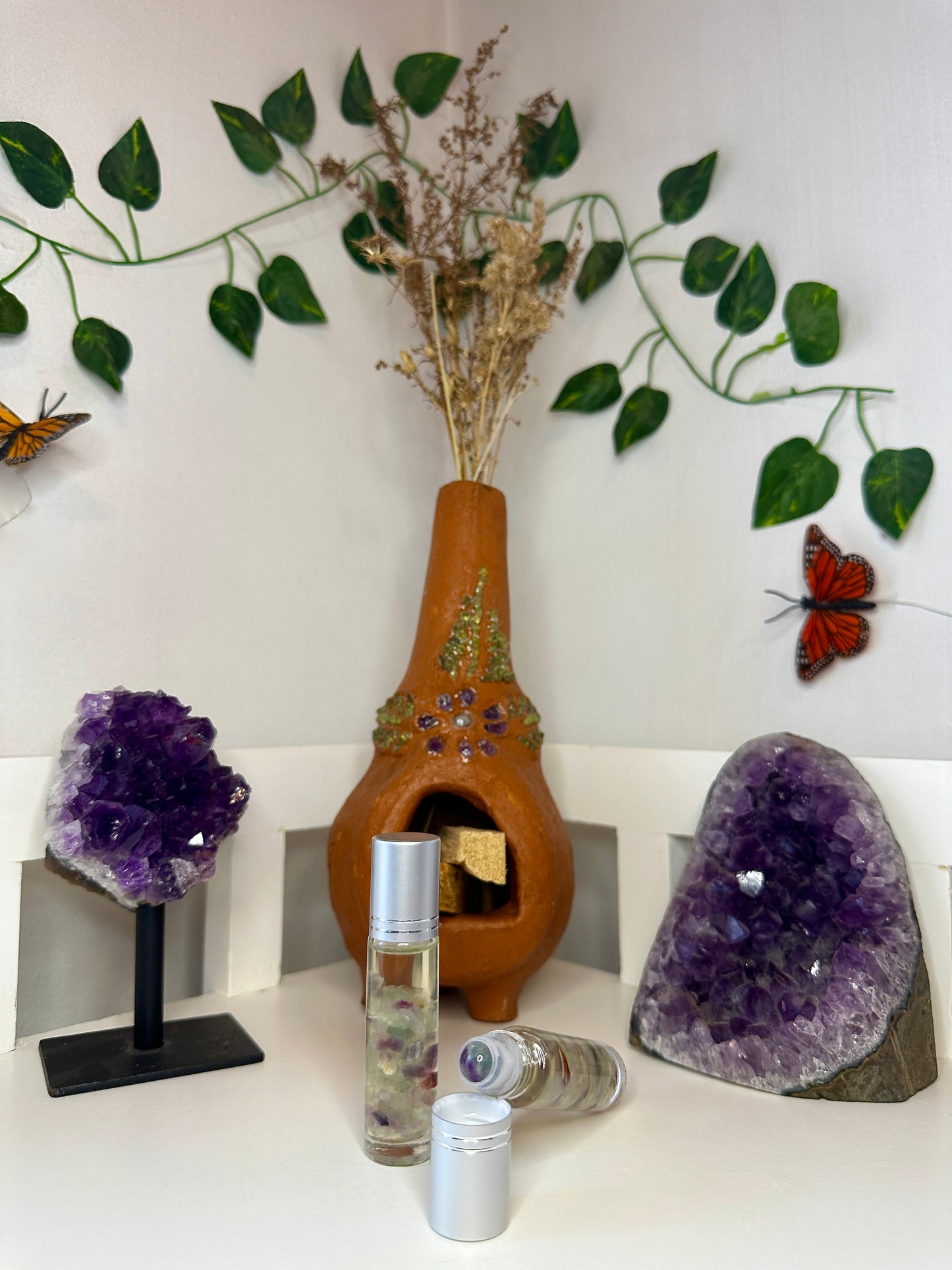 Aura Cleansing Fluorite Essential Oil Roller