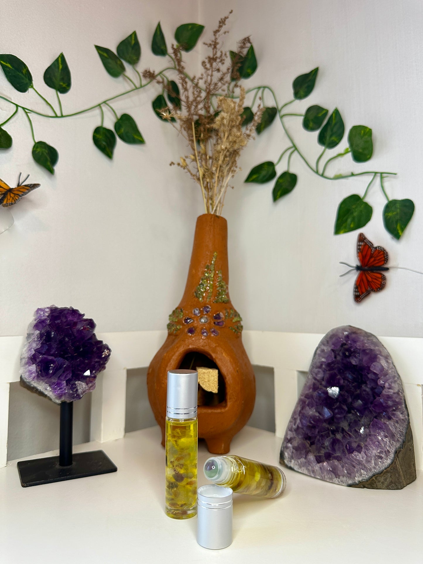 Aura Cleansing Fluorite Essential Oil Roller