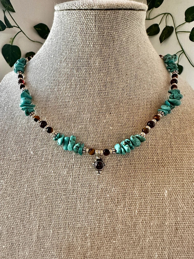 Grounding// Inspiration// Courage Necklace