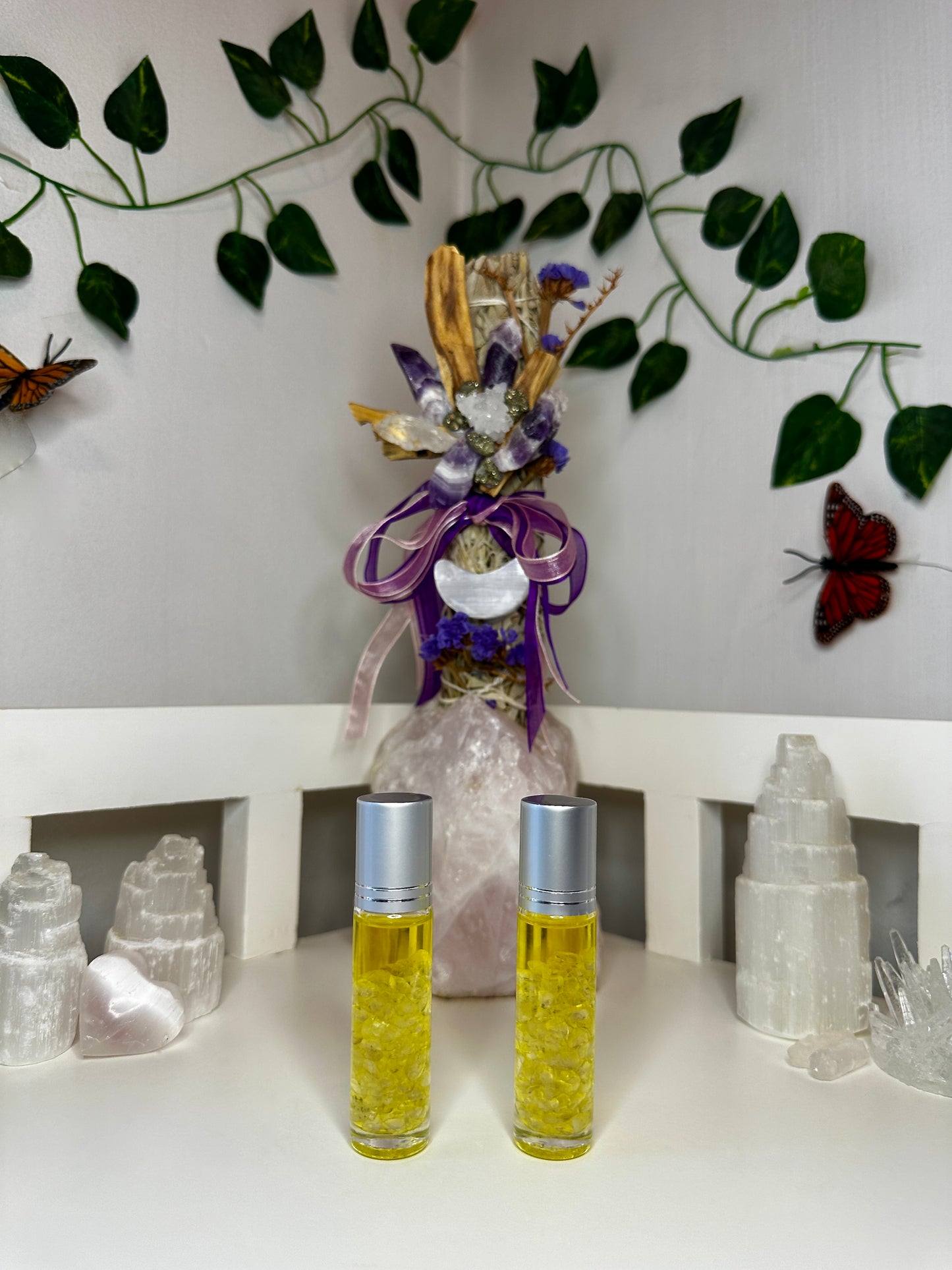 Harmony Quartz Essential Oil Roller