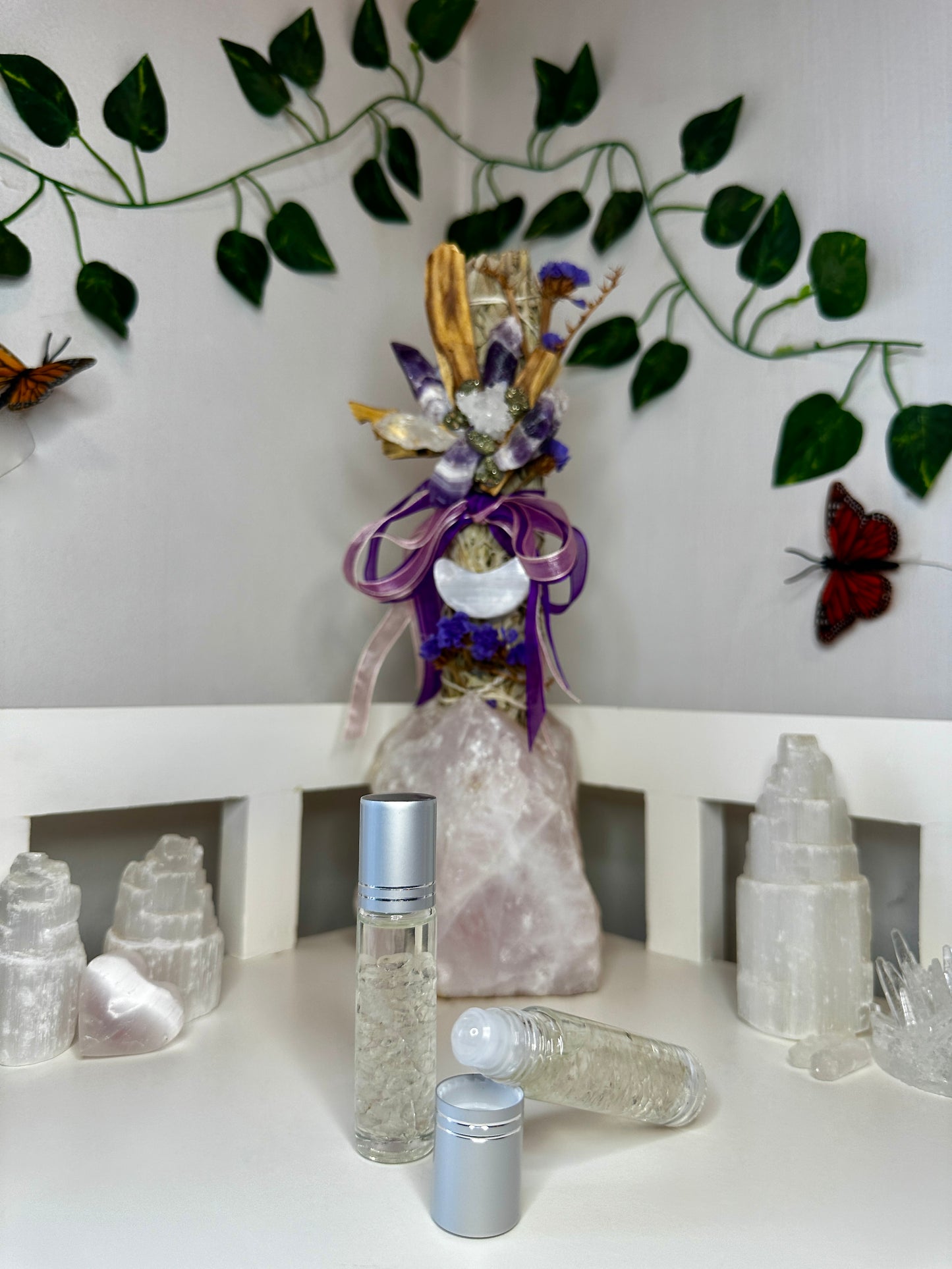 Harmony Quartz Essential Oil Roller