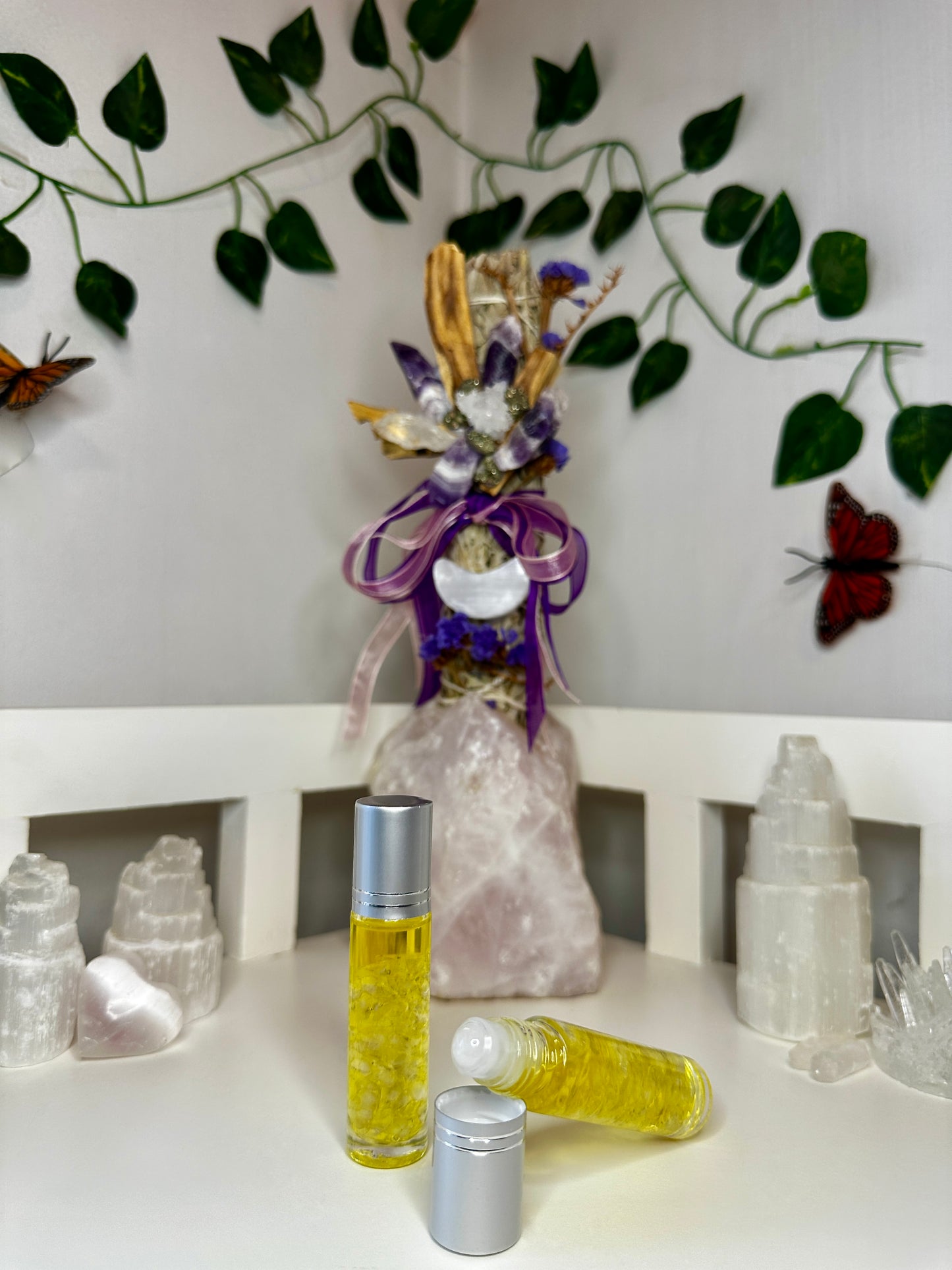 Harmony Quartz Essential Oil Roller