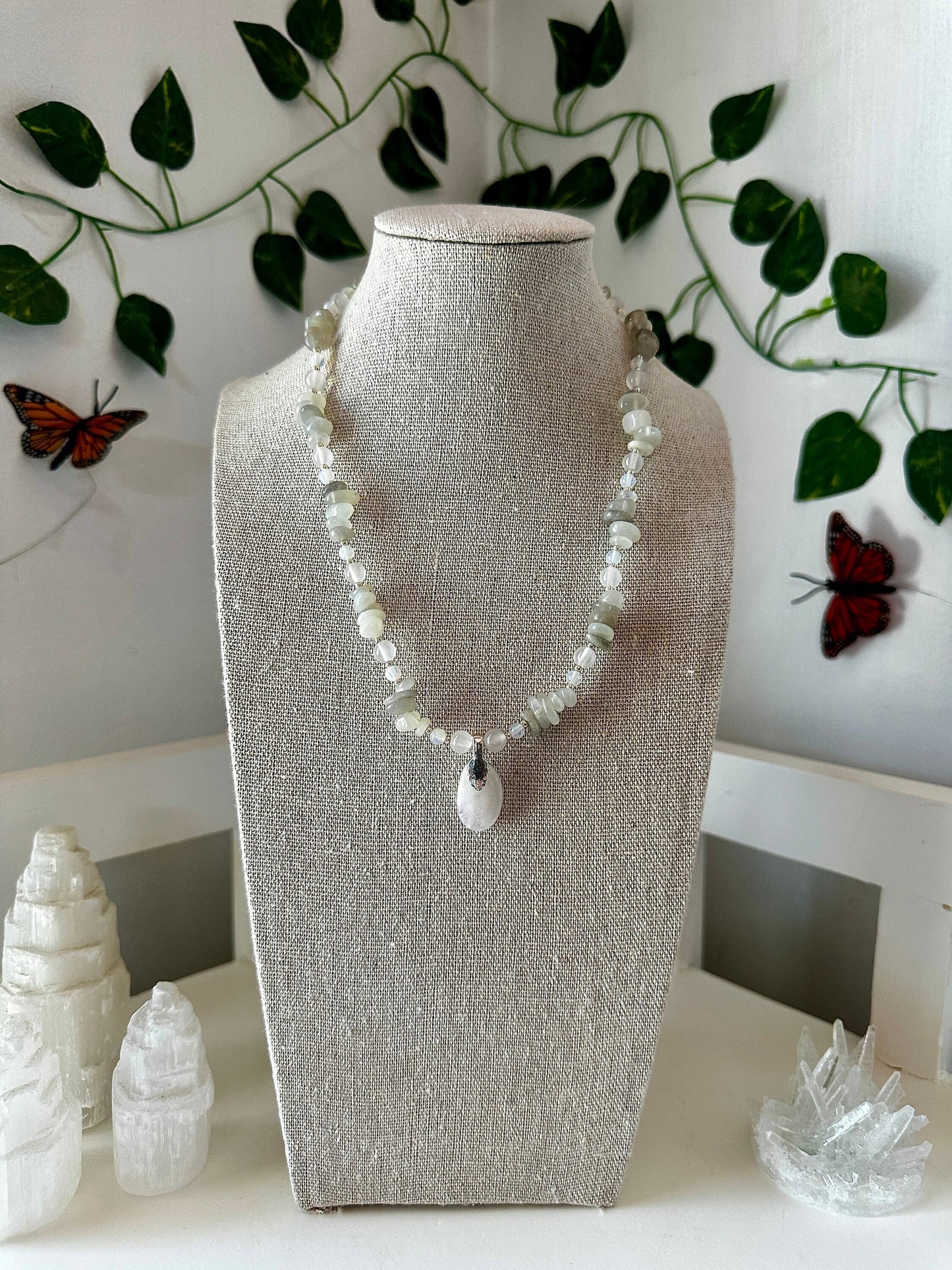 Harmony// Abundance// Strength// Longevity Necklace