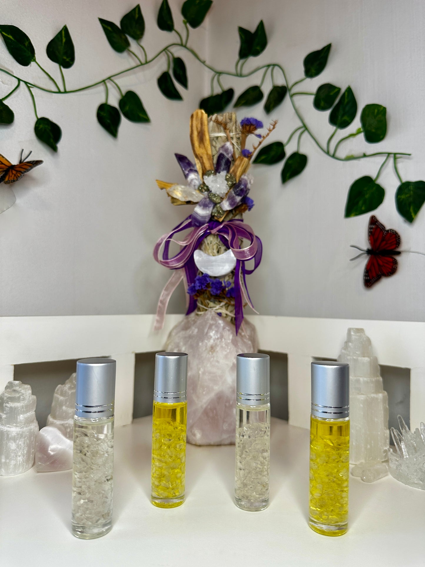 Harmony Quartz Essential Oil Roller