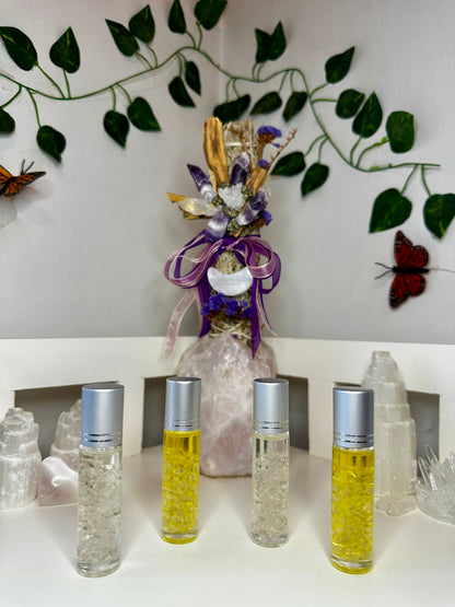 Harmony Quartz Essential Oil Roller