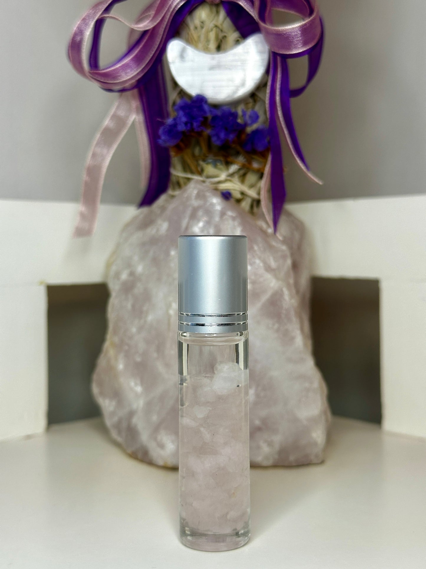 Love Rose Quartz Essential Oil Roller