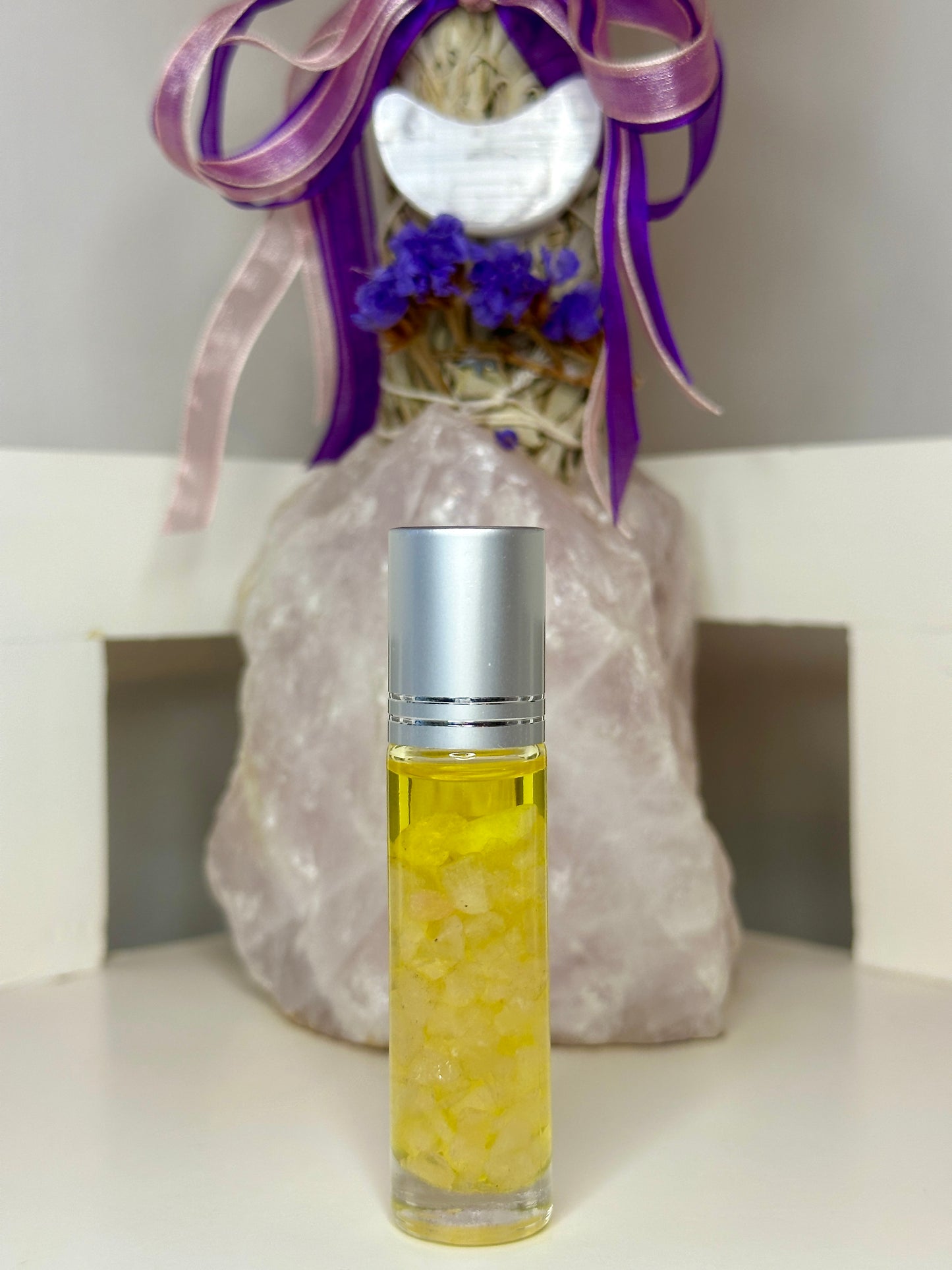 Love Rose Quartz Essential Oil Roller