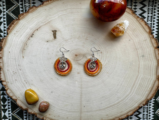 R.O.Y Peace Earrings
