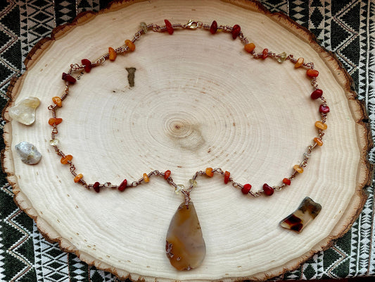 Longevity // Creativity // Clarity // Alignment Necklace
