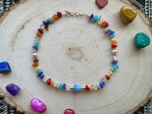 Chakras & Mixed Bead Choker