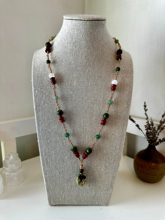 Empathy // Self Love // Courage // Independence // Perspective Wire Wrap Necklace